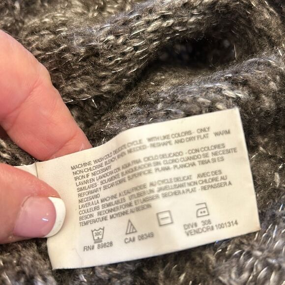 Nine West brown loosely knit short sleeve sweater Size 1X EUC - Picture 9 of 9